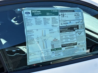 2025 Ford Mustang GT Premium Fastback