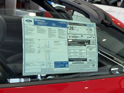 2026 Ford Mustang EcoBoost® Premium Convertible