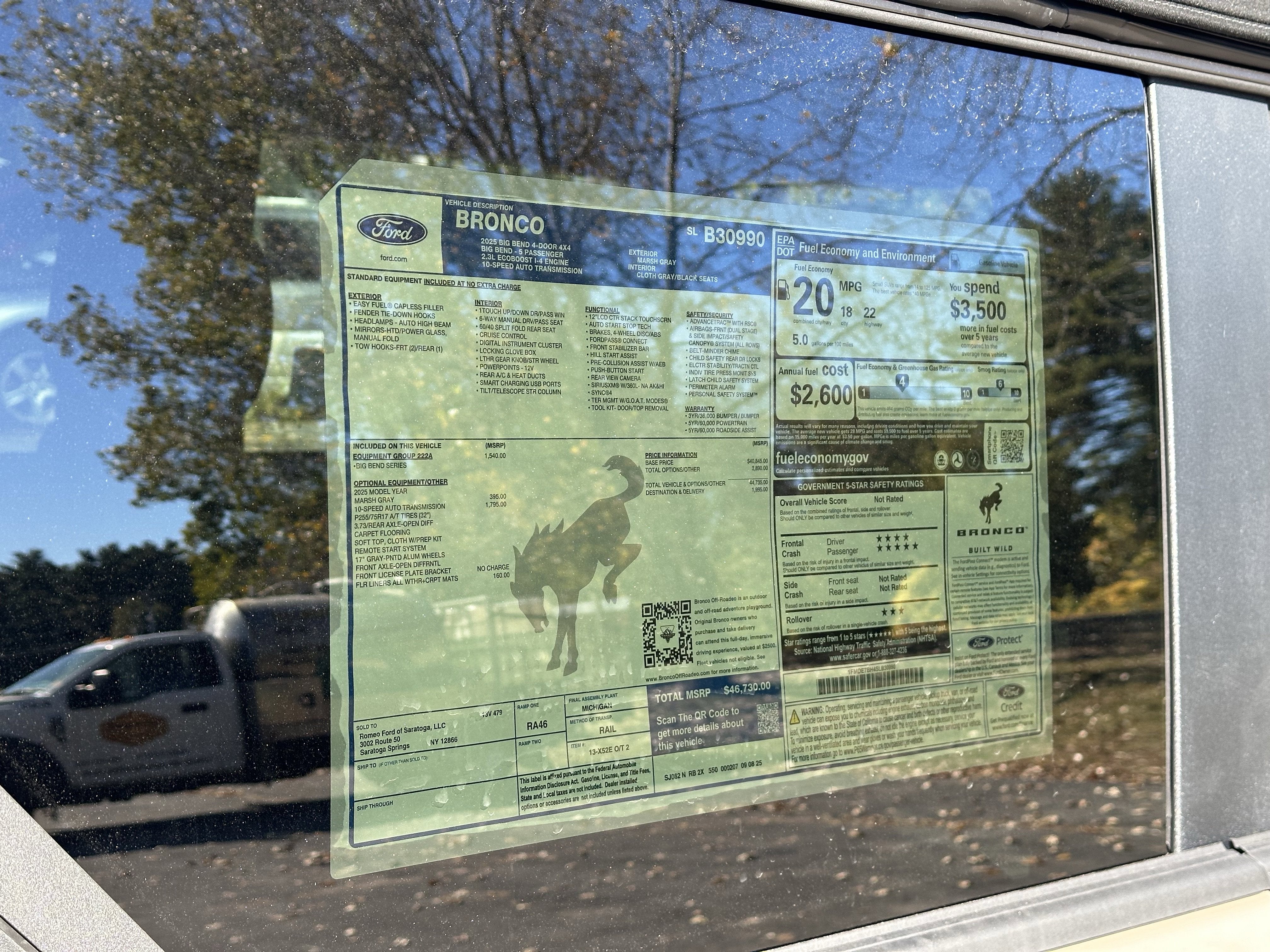 2025 Ford Bronco Big Bend