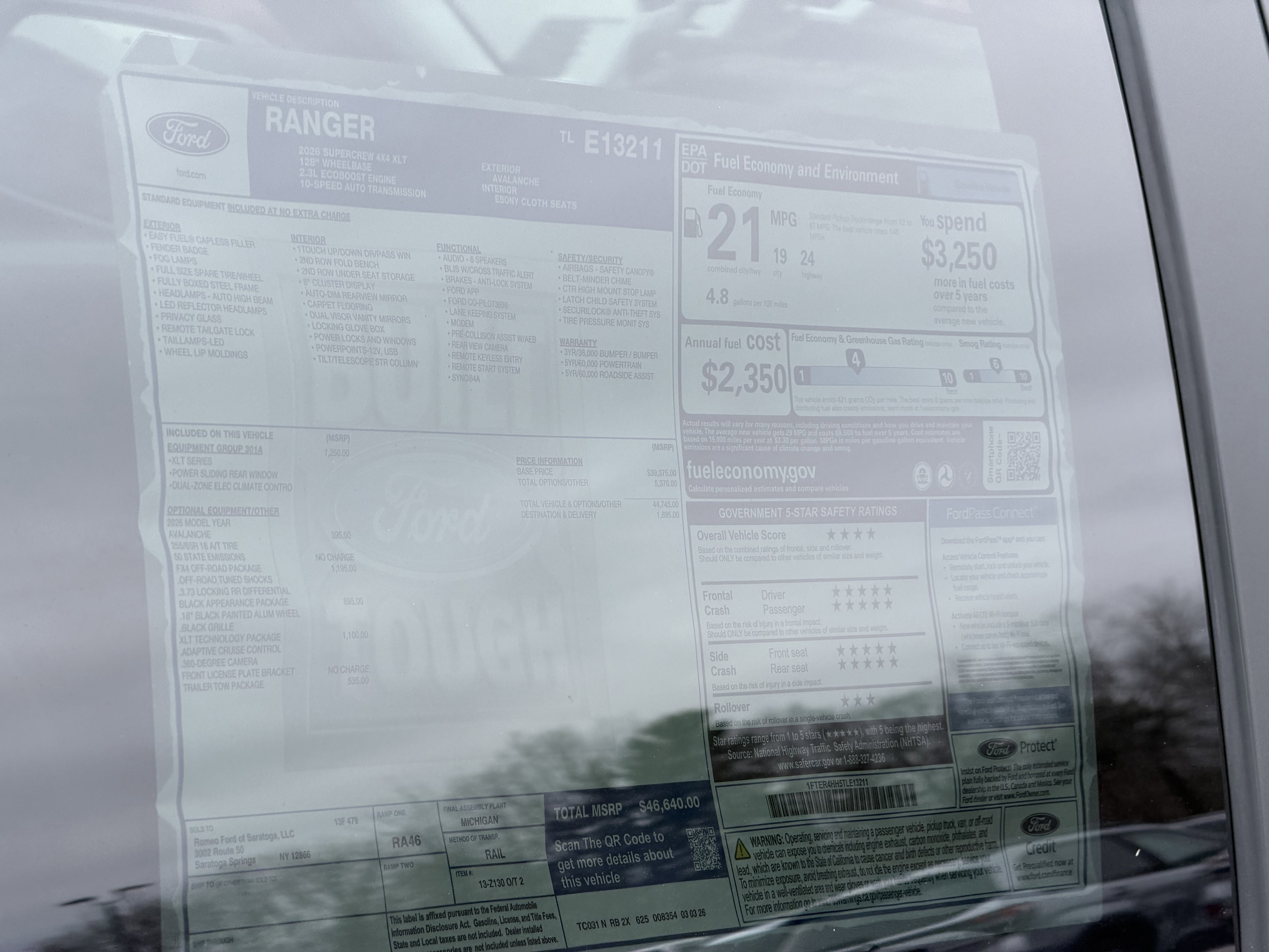 2026 Ford Ranger XLT