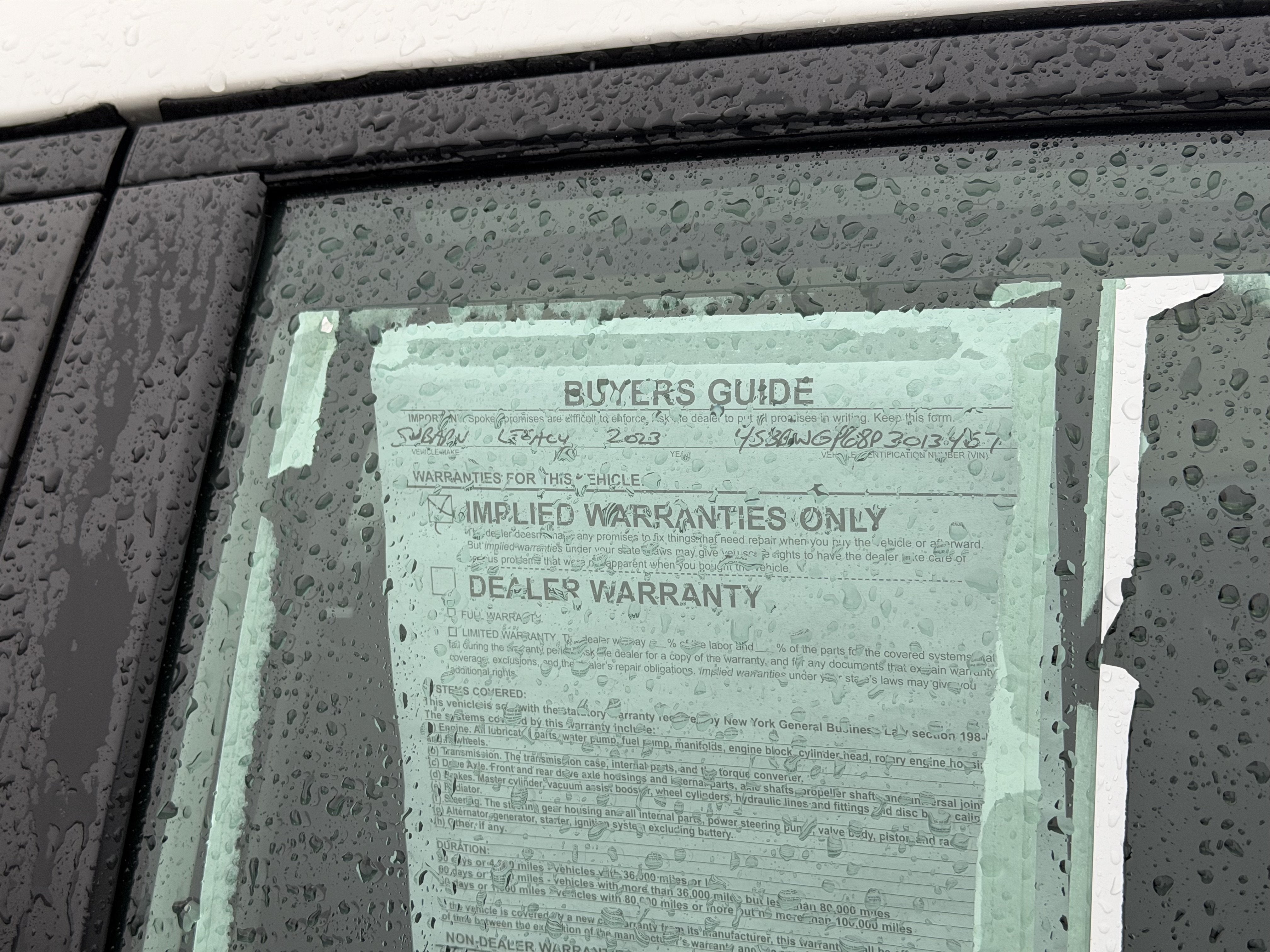 2023 Subaru Legacy Touring XT