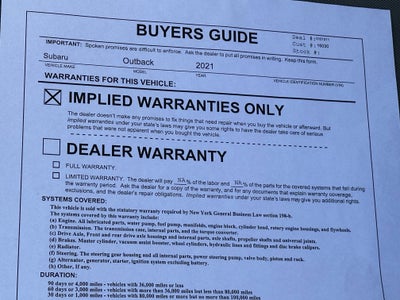 2021 Subaru Outback Premium
