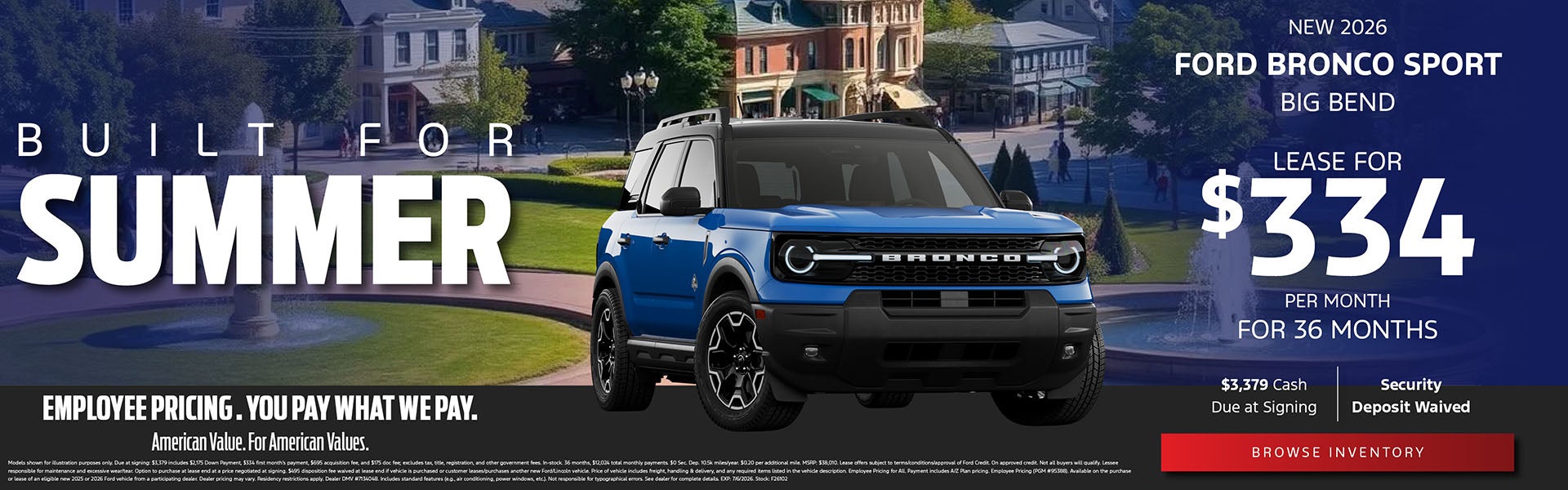 2026 Ford Bronco Sport