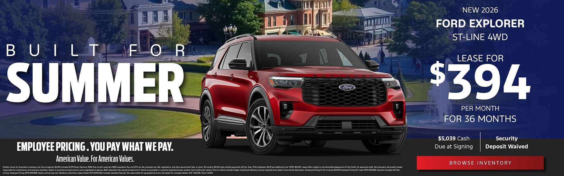 2026 Ford Explorer