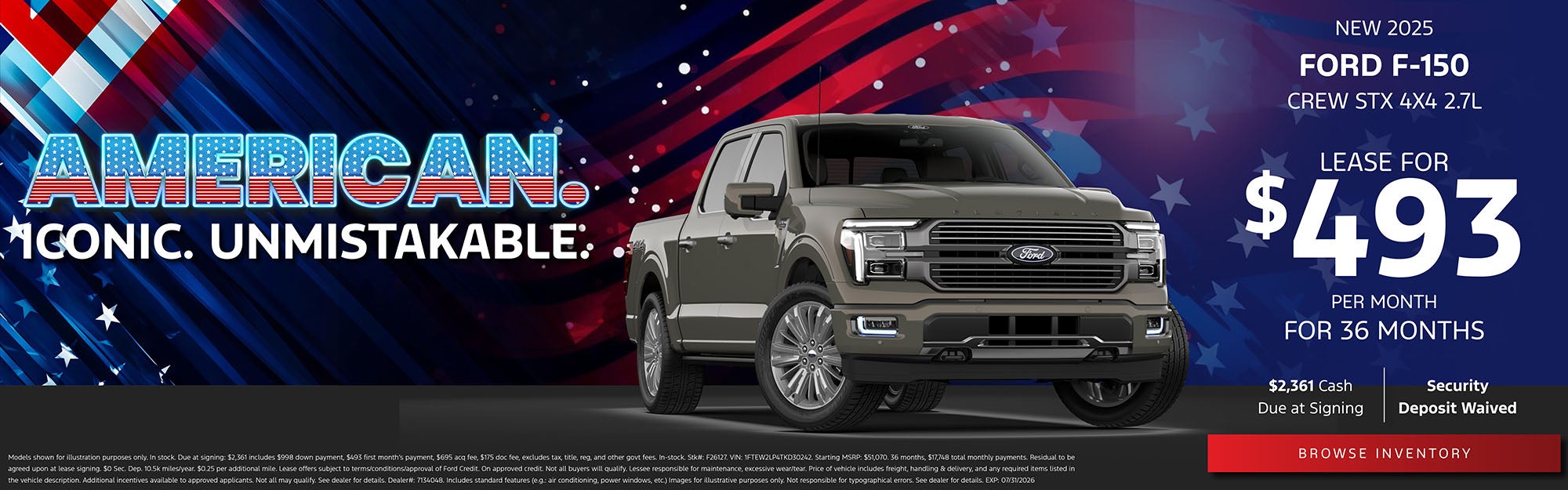 Ford F-150 Lease
